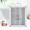 thumbnail image 1 of BELOVING Aid Wall Cabinet Easy to Install Storage Case for Home Office Business L, 1 of 10