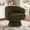 Dark Green, variant on Ebello 29" Swivel Chair, 360° Modern Barrel Rotating Sherpa Teddy Fabric Accent Chair with Curved Back, Plush Cushion & Armrests for Living Room, Bedroom, Beige