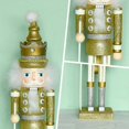 thumbnail image 4 of 16 Inch Nutcracker Soldier King Figure Wooden Figurine Toy Christmas Decor for, 4 of 5