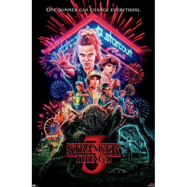 Netflix Stranger Things : Saison 3 - Une feuille