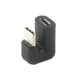 thumbnail image 5 of Micro USB al adaptador de tipo C 90 Codo para la tableta de teléfono móvil de carga de datos, negro Feliz Sencillez, 5 of 5