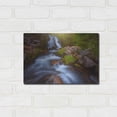 thumbnail image 3 of Luxe Metal Art 'Sunbeam Falls - Mount Rainier National Park' by Darren White, Metal Wall Art, 16"x12", 3 of 9
