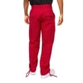 thumbnail image 5 of G-Style USA Men's Relaxed Straight Fit Work Cargo Pants 6CP01 - Red - 42/32, 5 of 6