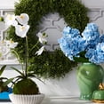 thumbnail image 3 of RAZ Imports 24" Green Sedum Succulent Spring Wreath, 3 of 6