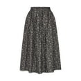 thumbnail image 4 of Awdenio Womens Skirts Boho Flowy A Line Skirts High Waisted Pleated Long Beach Dress, 4 of 8