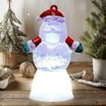 thumbnail image 5 of Santa Claus LED Luminous Decoration Ornament Christmas Decoration Small Night Light Decoration, 5 of 6