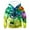 Yellow, variant on Kiijoy Big Boys Hoodie 3D Printed Fashion Hooded Sweatshirt with Pockets, Sizes 7-8
