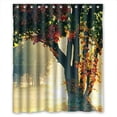 thumbnail image 1 of Cortina de ducha Impermeable ABPHQTO Maple Trees 150x180 cm, 1 of 2