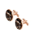 thumbnail image 2 of Easter Elegant Shirt Cufflinks Set Made of Stainless Steel Ideal for Formal Attire - for Special Occasions and Business Meetings, 2 of 6