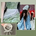 thumbnail image 2 of Polyester Lace Triangle Scarf, One Size for Summer Style and Photo Prop, 2 of 8