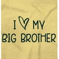 thumbnail image 2 of I Love My Big Brother Younger Sibling Toddler Boy Girl T Shirt Infant Toddler Brisco Brands 12M, 2 of 6