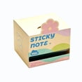 thumbnail image 3 of Sticky Note Box Pull Out Gradient Paper Dispenser Large Capacity Portable Organizer Tear Resistant Memo Case For Classroom Campus Daily Planner, 3 of 7