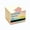 A, variant on Pull-Ou Colorful Gradient Transparent Sticky Notes, Page Markers Sticky Tabs for Notebooks,3x2.8x2.4 in Pen- Sticky Notes for School Office Supplies