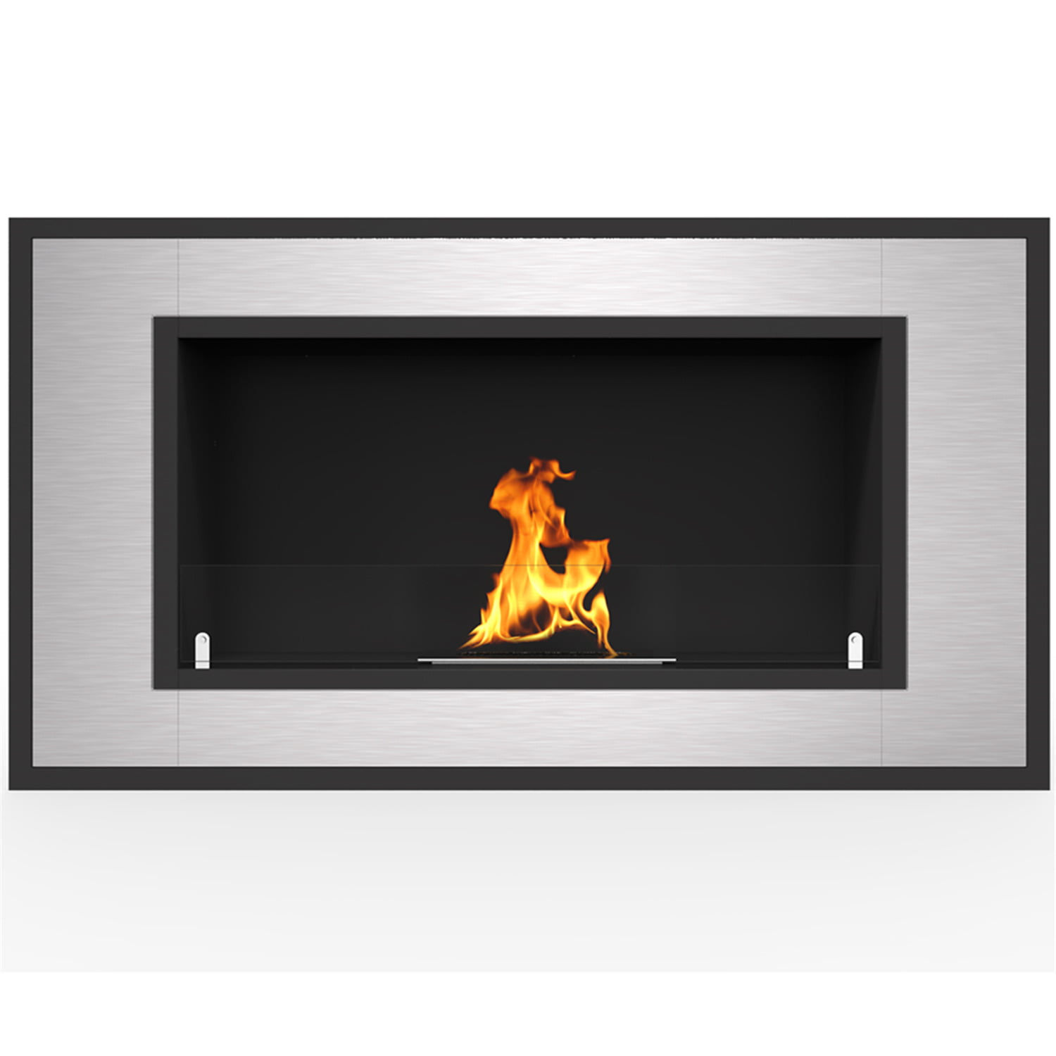 Regal Flame Cynergy 36" Ventless Built In Wall Recessed Bio Ethanol Wall Mounted Fireplace Similar Electric Fireplaces, Gas Logs