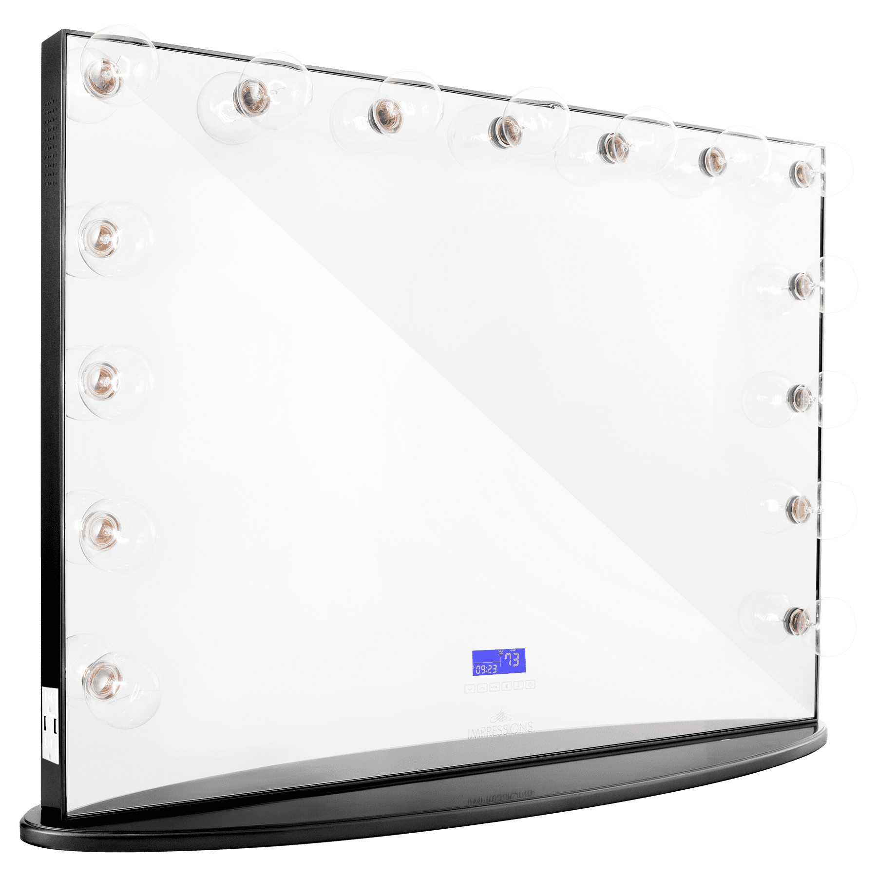 Impressions Hollywood Glow Pro Vanity Mirror with 15 Clear LED Bulbs