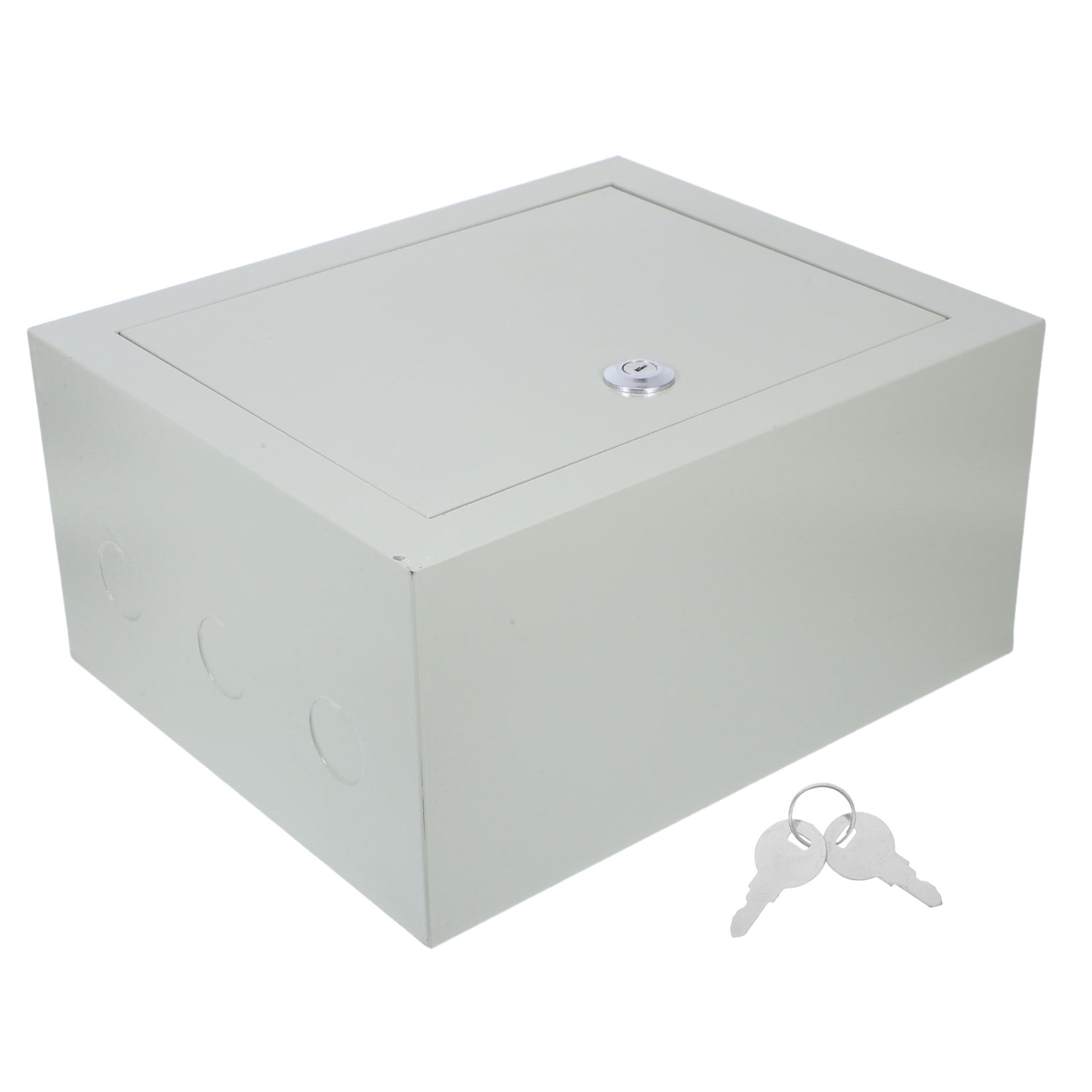 OUNONA Plated Outdoor Electrical Box with Rating, Mount Design for Industrial and Commercial Use