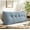Blue, variant on Dorm Headboard Pillow Twin XL Dorm Bed Wedge Cushion, No Nail College Dorm Room Essentials Back Support for Reading, Plush Bolster for Daybed Bun