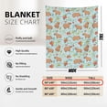 thumbnail image 2 of Capybara Blanket Cute Capybara Gifts for Girls Boys 50"×40", Soft Flannel Throws Blankets for Women Men, Funny Capybara Themed Stuff for Kids Adults Capybara Lovers Couch Bed Decor, 2 of 4