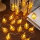 thumbnail image 5 of Ounissouiy Lámpara Eid Mubarak Exquisito Quemador de queroseno Modelado Islámico Adorno musulmán Luz LED Festival Decoración Cadenas de Kits de decoración para fiestas 1.5 Meter/10 Lampen, 5 of 6