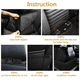 thumbnail image 4 of Asiento de coche para perros, asiento elevador para perros para el asiento delantero del coche, asiento elevador para mascotas para perros pequeños y medianos, arnés de asiento, 4 of 5