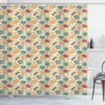 thumbnail image 1 of Ambesonne Colorful Shower Curtain, Summer Season Flowers, 69"Wx75"L, Multicolor, 1 of 3