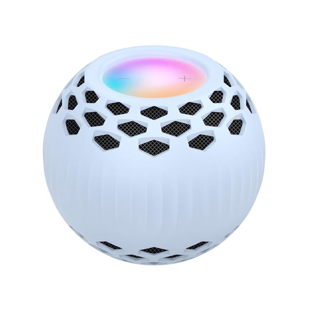 De Silicona Compatible Con Homepod Mini Altavoz Bluetooth Inteligente Funda Protectora A Prueba De Polvo Carcasa A Prueba De Caídas Yuarrent HA039446-06