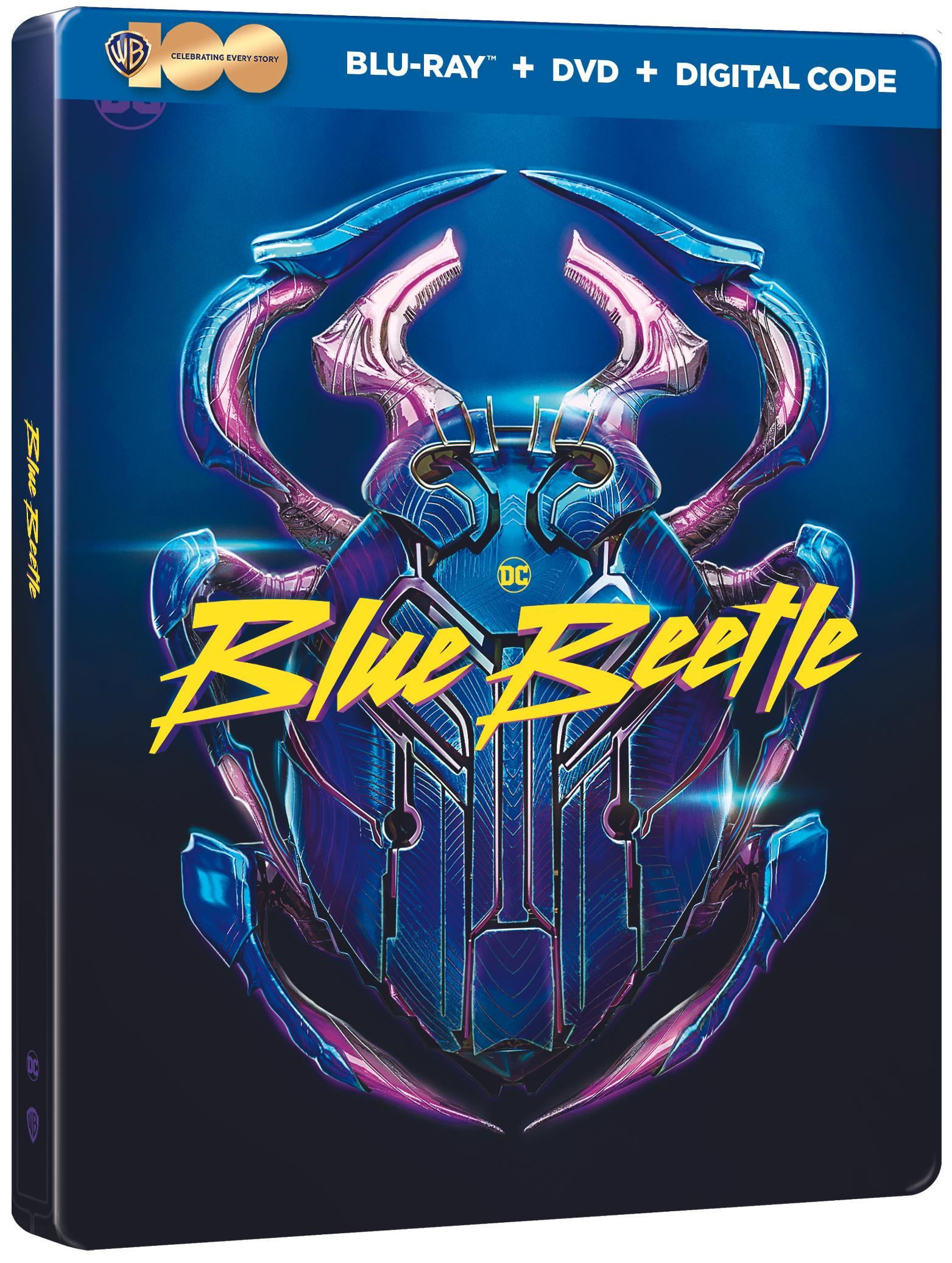 Blue Beetle (Walmart Exclusive) (Steelbook Blu-ray + DVD + Digital Copy) 