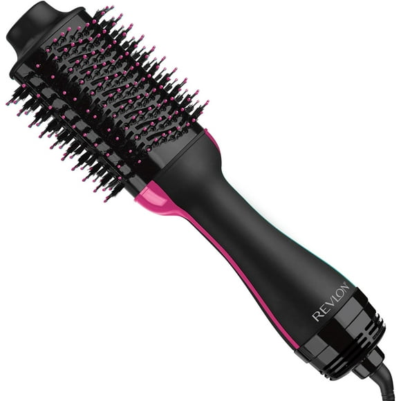 Revlon RVDR5222F One-Step Volumizer and Ionic Hair Dryer with Advanced Tourmaline Ionic Technology, Hot Air Brush, Less Frizz, Multiple Heat Settings, Black