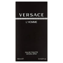 Versace L'Homme Eau De Toilette Spray, Cologne for Men, 3.4 oz