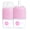 Pastel Pink, variant on PopYum 5oz Anti-Colic Formula Making / Mixing / Dispenser Baby Bottle
