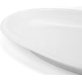 thumbnail image 5 of 2 Pack 16" Porcelain Large Oval Serving Plates, White Oval Serving Platters Dishes for Serving Food, Appetizers, Dessert, Meat, Sushi, Fish, Party, 5 of 8