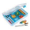 thumbnail image 1 of Sterilite Divided Case Stackable Plastic Small Storage Lidded Container, 12 Pack, 1 of 3