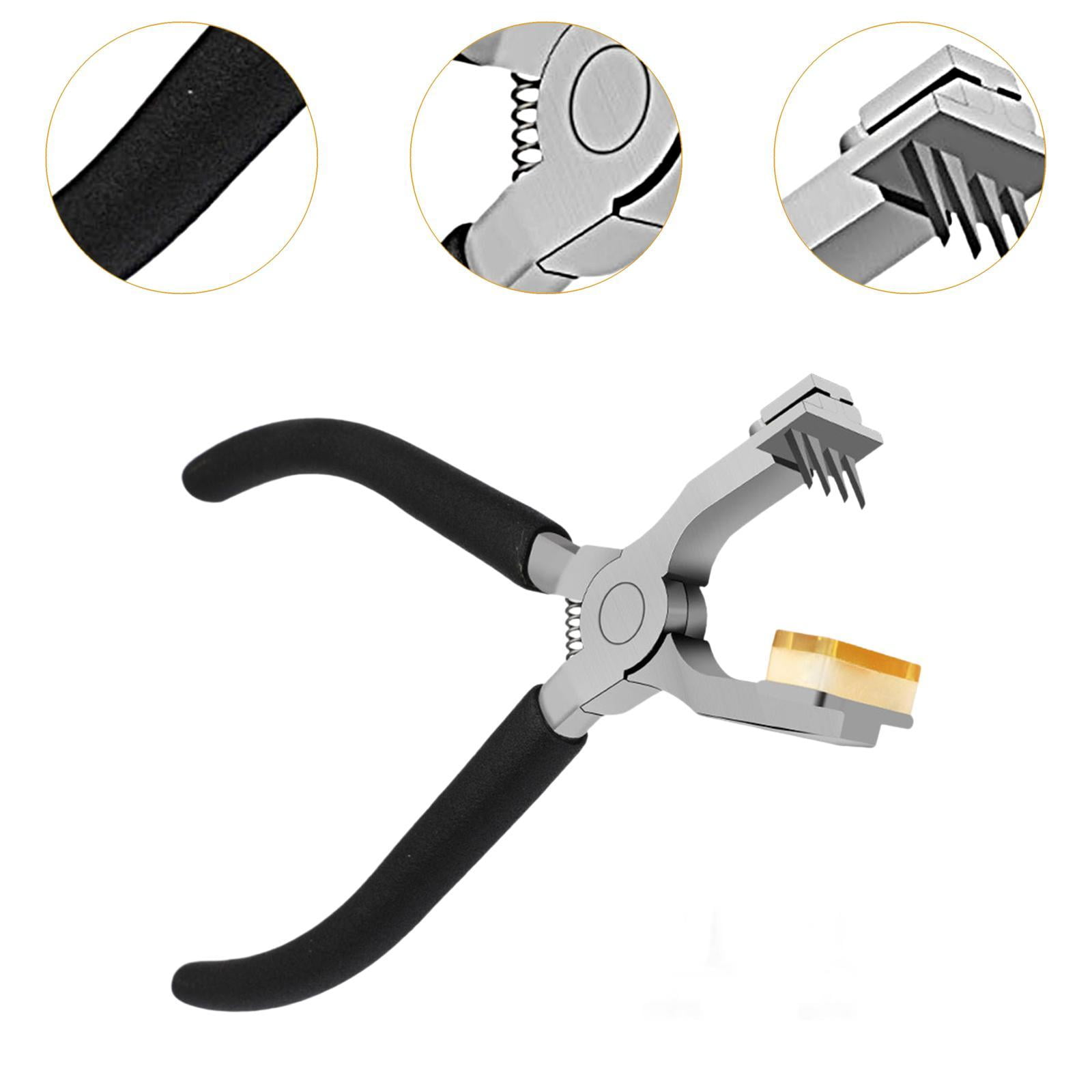 FVDPWYE Leather Hole Punch Tool Comfortable Grip Labor Saving Hole Puncher Silent Pliers B