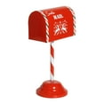 thumbnail image 3 of Buzón Navideño Caja Decorativa para Cartas Ornamento Metálico Diseño Clásico Duradero Fácil de Instalar Adecuado para Hogar Trabajo Festivos, 3 of 9