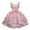 Pink, variant on Fshinging Dresses For Women 2025 Gothic Bowknot Lace Flounce Multi-Layer Ruffle Sleeveless Party Princess Sun Dress