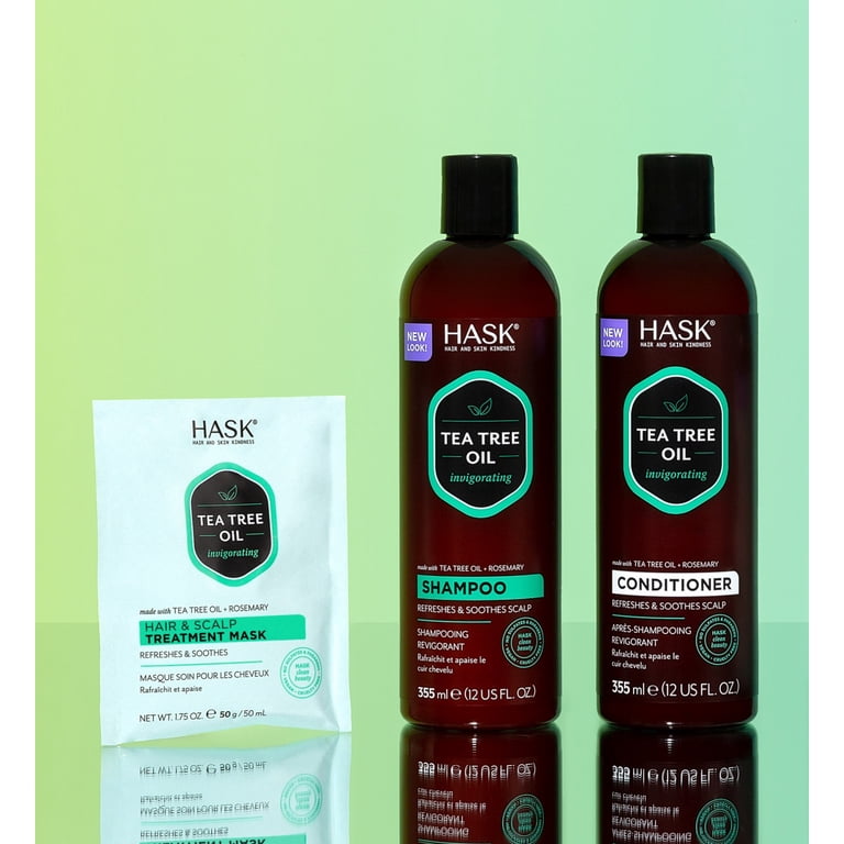 Hask Tea Tree Oil & Rosemary Conditioner, 12 oz photo 8