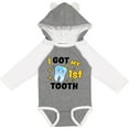 thumbnail image 3 of Inktastic I Got My 1st Tooth with Cute Tooth Baby Boys or Girls Long Sleeve Baby Bodysuit, 3 of 5