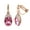 C, variant on Red Clip on Earrings Women Ruby Drop Earrings Clip on Dangle Wedding Statement Jewelry
