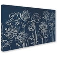 thumbnail image 2 of "Indigo Floral I" Canvas Art by Silvia Vassileva, 2 of 3