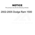 thumbnail image 2 of Transit Auto - Front Steering Tie Rod End & Boot Kit For 2002-2005 Dodge Ram 1500 KTB-100249, 2 of 2