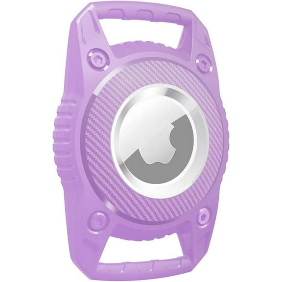 IPX8 Waterproof Airtag Dog Collar Holder (1 Piece), Anti Chew and Scratch-Resistant Hard PC, with Anti-Loss Screws, Cat Dog GPS Tracker Cover Holder