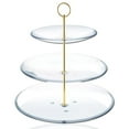 thumbnail image 6 of 4 Set Cake Stand Hardware Kit Tiered Tray Hardware Fittings for Cake Stand,3 Tier Cake Stand Fittings Hardware Holder for Weeding,Party,Fruit Plate Handle,Cupcake Trays Serving Stand,Gold, 6 of 8