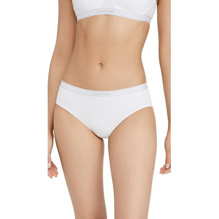 

Calvin Klein Womens Pure Ribbed Hipster Panty X-Large White