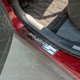 thumbnail image 4 of Para Mitsubishi Outlander Accesorios Protector de umbral de puerta Pedal Placa de desgaste de coche Adhesivo de estilo 2013 2016 2017 2018 2020 2023, 4 of 5