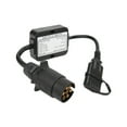 thumbnail image 1 of Convertidor de circuito de luz trasera de clavija americana a europea, conector de remolque Conector de remolque europeo 7 Conector de remolque de clavija americana a europea Funcionalidad inteligent, 1 of 12
