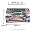 thumbnail image 3 of Diademas bohemias para mujer, diademas bohemias anudadas anchas y gruesas, 3 of 5
