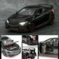 thumbnail image 4 of Alloy+ABS+Rubber 1:32 Model Car Diecast Sound & Light Gift for Honda Civic Type R, 4 of 6