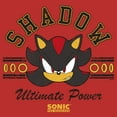 thumbnail image 2 of Womens Sonic the Hedgehog Shadow Ultimate Power Racerback Tank, 2 of 4