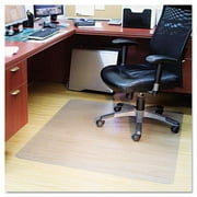 ES Robbins 131826 Chair Mat for Hard Floors- Rectangle- 46w x 60l- Clear