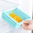 thumbnail image 2 of Matsuzay Caja para nevera, estante de cocina, organizador, soporte para armario, cesta de almacenamiento Organizadores de utensilios de cocina Azul, 2 of 4